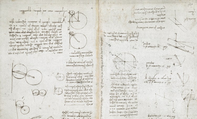 Os manuscritos de Leonardo da Vinci