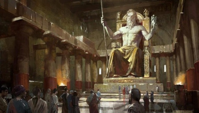 Estátua de Zeus em Olímpia